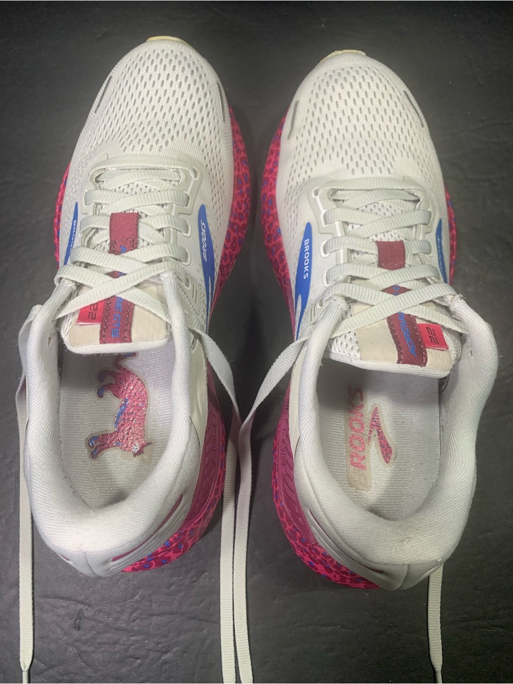 Brooks Adrenaline 22 GTS Women’s Running Walking Sneakers Shoe Size- 8.5 - Picture 7 of 10